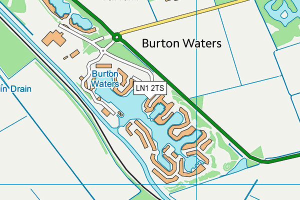 Map of LUKE STATON LIMITED at district scale