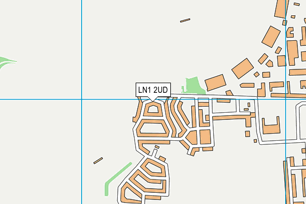 LN1 2UD map - OS VectorMap District (Ordnance Survey)