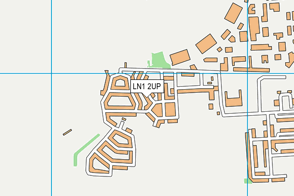 LN1 2UP map - OS VectorMap District (Ordnance Survey)
