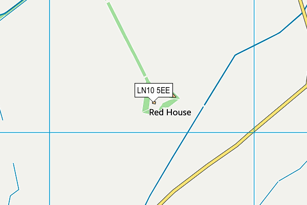 LN10 5EE map - OS VectorMap District (Ordnance Survey)