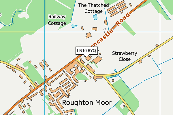 LN10 6YQ map - OS VectorMap District (Ordnance Survey)