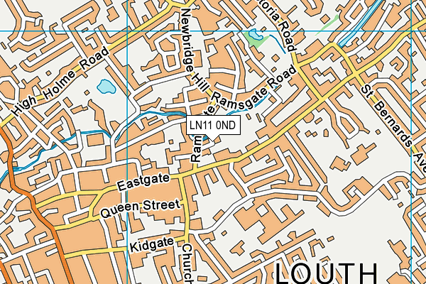 LN11 0ND map - OS VectorMap District (Ordnance Survey)