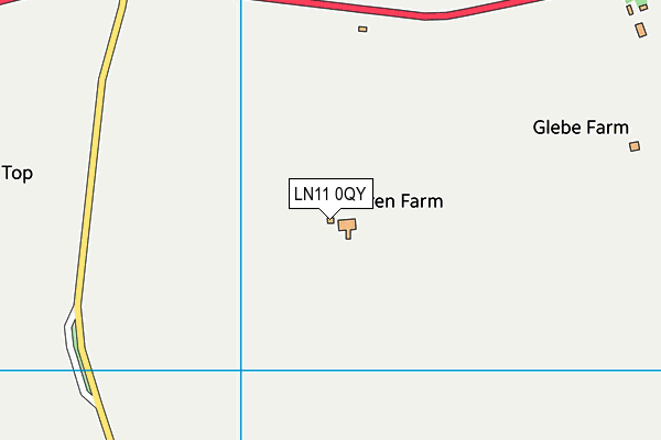 LN11 0QY map - OS VectorMap District (Ordnance Survey)