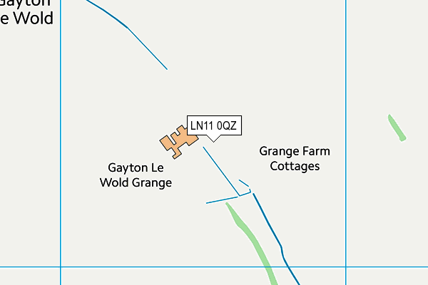 LN11 0QZ map - OS VectorMap District (Ordnance Survey)