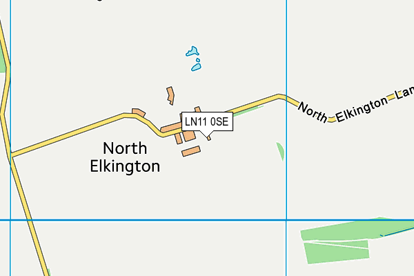 LN11 0SE map - OS VectorMap District (Ordnance Survey)