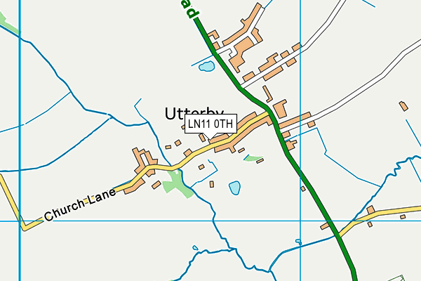 LN11 0TH map - OS VectorMap District (Ordnance Survey)
