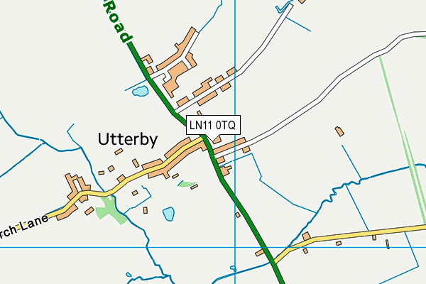 LN11 0TQ map - OS VectorMap District (Ordnance Survey)