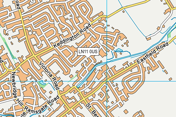 LN11 0US map - OS VectorMap District (Ordnance Survey)