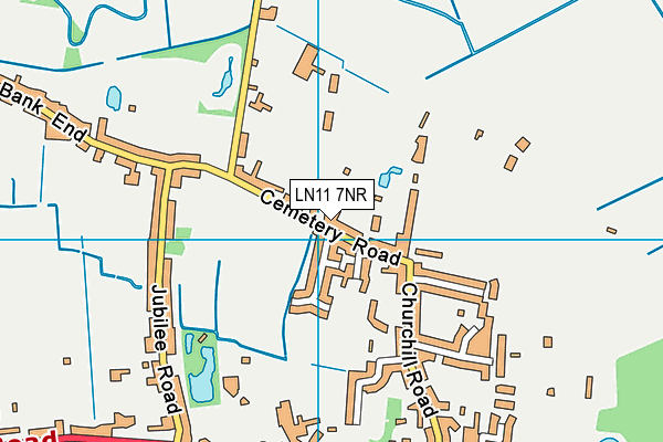 LN11 7NR map - OS VectorMap District (Ordnance Survey)