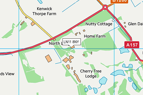 Kenwick Park Golf Club Ltd map (LN11 8NY) - OS VectorMap District (Ordnance Survey)