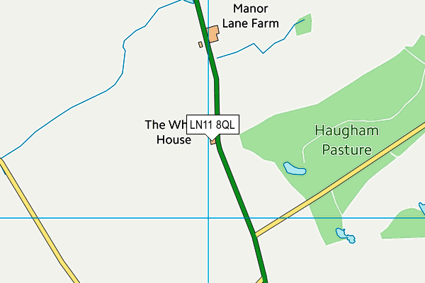 LN11 8QL map - OS VectorMap District (Ordnance Survey)