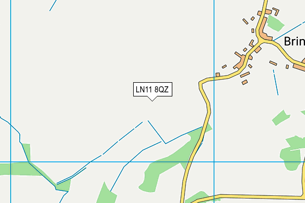 LN11 8QZ map - OS VectorMap District (Ordnance Survey)