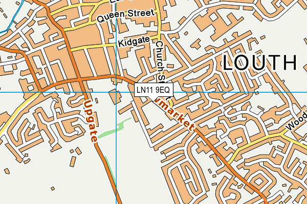 LN11 9EQ map - OS VectorMap District (Ordnance Survey)