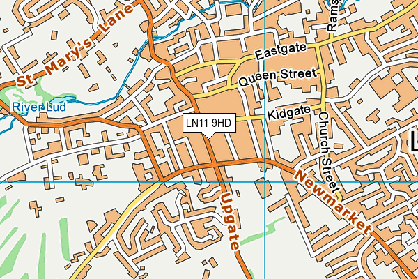 Map of MONTEBELLO LOUTH LTD at district scale