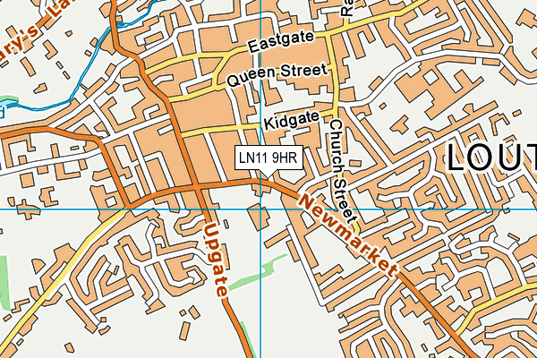 LN11 9HR map - OS VectorMap District (Ordnance Survey)
