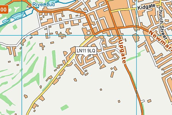 LN11 9LQ map - OS VectorMap District (Ordnance Survey)