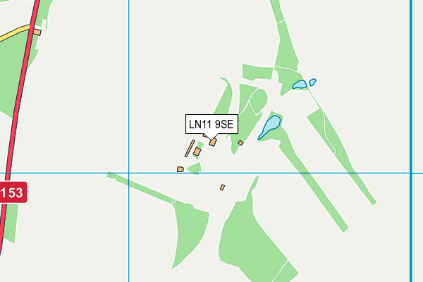 LN11 9SE map - OS VectorMap District (Ordnance Survey)