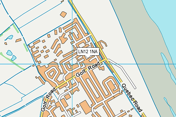 LN12 1NA map - OS VectorMap District (Ordnance Survey)