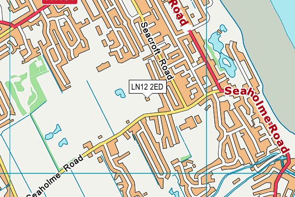 LN12 2ED map - OS VectorMap District (Ordnance Survey)