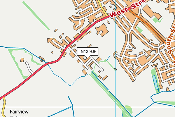 Map of ROC STORES LTD at district scale