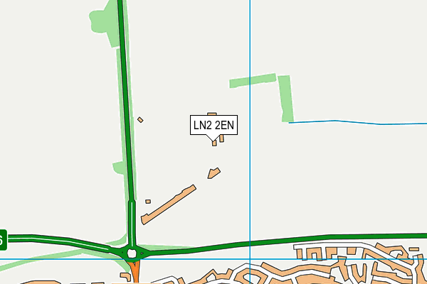 LN2 2EN map - OS VectorMap District (Ordnance Survey)