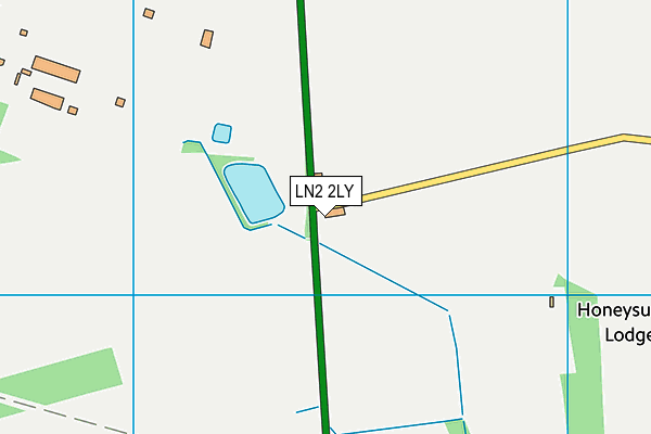 LN2 2LY map - OS VectorMap District (Ordnance Survey)