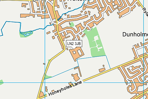 William Farr CofE Comprehensive School map (LN2 3JB) - OS VectorMap District (Ordnance Survey)