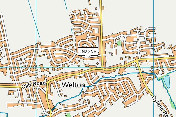 LN2 3NR map - OS VectorMap District (Ordnance Survey)