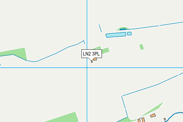 LN2 3PL map - OS VectorMap District (Ordnance Survey)