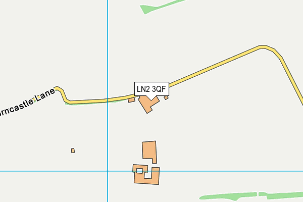 LN2 3QF map - OS VectorMap District (Ordnance Survey)