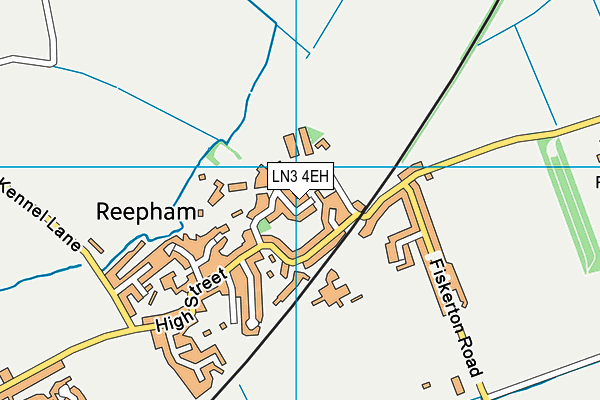 LN3 4EH map - OS VectorMap District (Ordnance Survey)