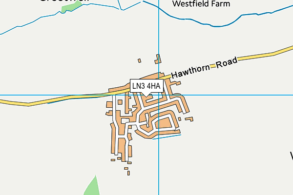 LN3 4HA map - OS VectorMap District (Ordnance Survey)