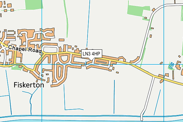 LN3 4HP map - OS VectorMap District (Ordnance Survey)