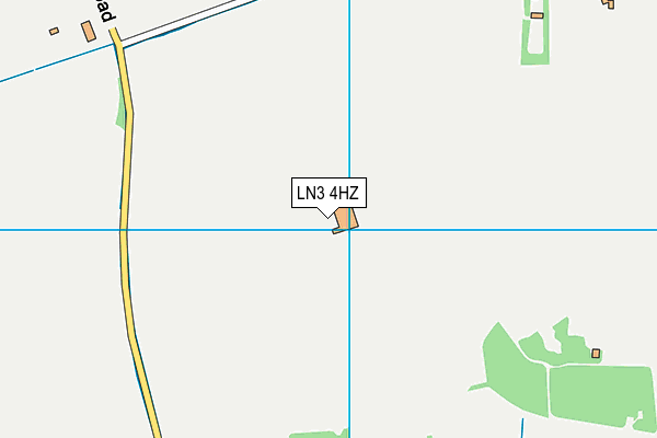 LN3 4HZ map - OS VectorMap District (Ordnance Survey)