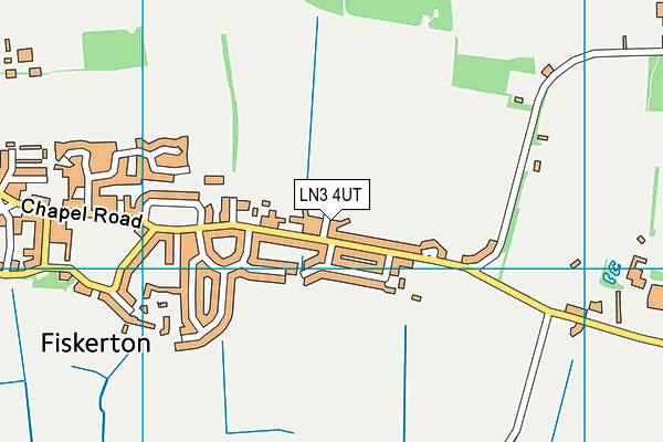 LN3 4UT map - OS VectorMap District (Ordnance Survey)