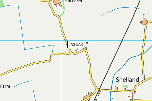 LN3 5AR map - OS VectorMap District (Ordnance Survey)