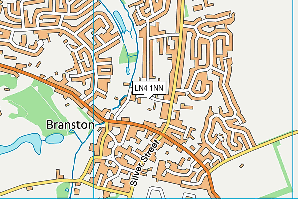 LN4 1NN map - OS VectorMap District (Ordnance Survey)