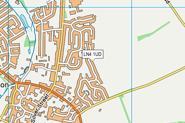 LN4 1UD map - OS VectorMap District (Ordnance Survey)