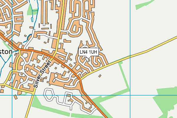 LN4 1UH map - OS VectorMap District (Ordnance Survey)