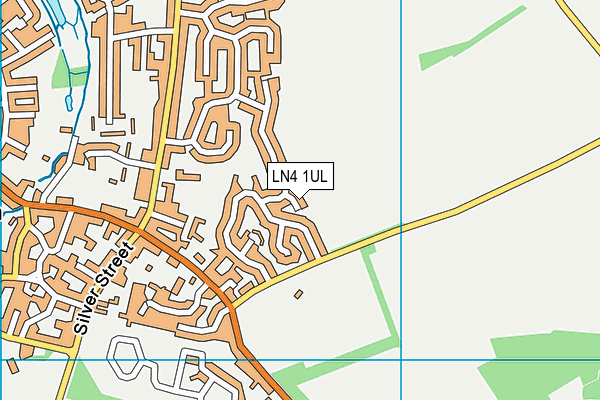 LN4 1UL map - OS VectorMap District (Ordnance Survey)