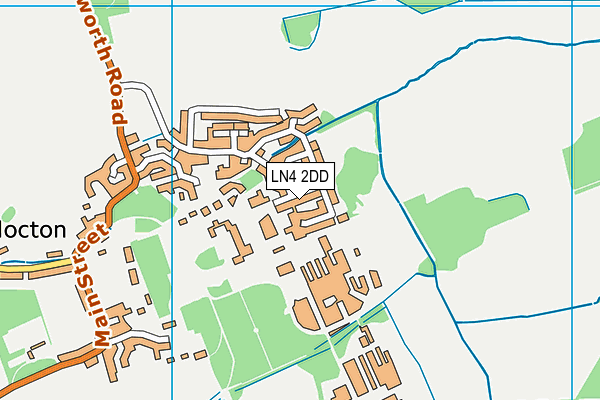 LN4 2DD map - OS VectorMap District (Ordnance Survey)