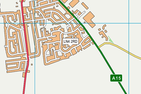 LN4 2RD map - OS VectorMap District (Ordnance Survey)