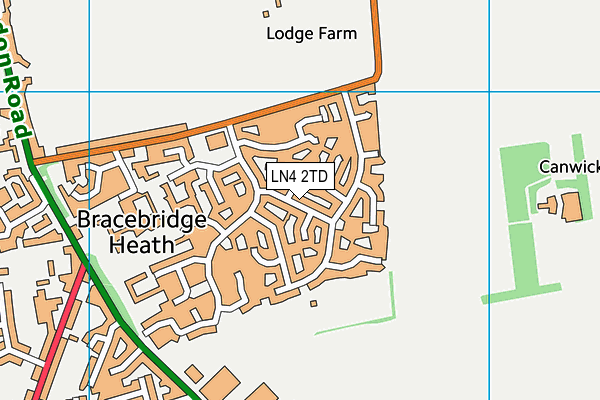Map of HOUTBY HAULAGE LIMITED at district scale