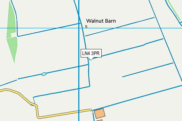 LN4 3PR map - OS VectorMap District (Ordnance Survey)
