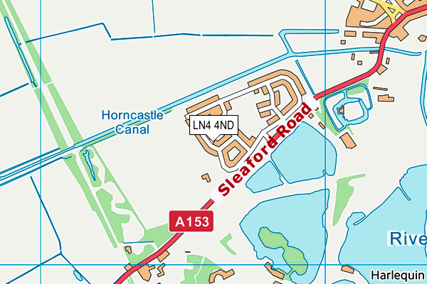 LN4 4ND map - OS VectorMap District (Ordnance Survey)