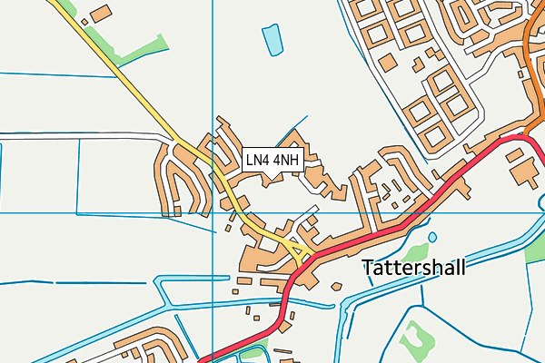 LN4 4NH map - OS VectorMap District (Ordnance Survey)