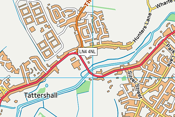 LN4 4NL map - OS VectorMap District (Ordnance Survey)