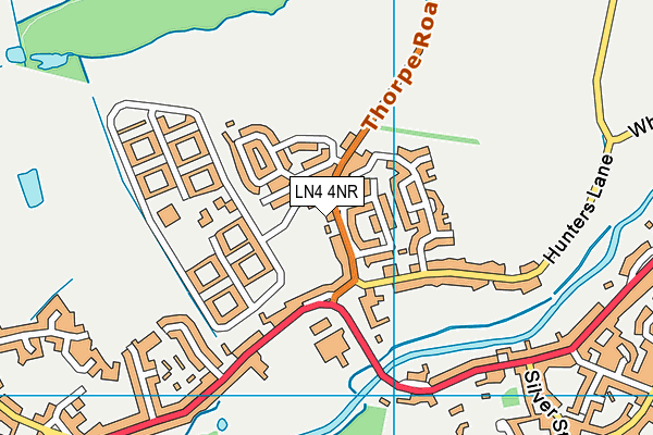 LN4 4NR map - OS VectorMap District (Ordnance Survey)