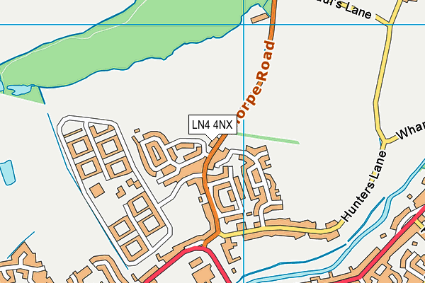 LN4 4NX map - OS VectorMap District (Ordnance Survey)