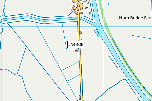 LN4 4QB map - OS VectorMap District (Ordnance Survey)